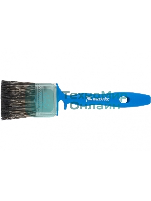 Кисть флейцевая Matrix для водных красок, 35х12 мм, смешанная щетина, пластиковая рукоятка