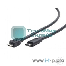 Кабель Cablexpert CCP-USB2-mBMCM-10 USB2.0 microBM/USB3.1TypeC, 3м, 