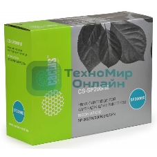 Картридж лазерный Cactus CS-SP200HE черный (2600 стр.) для Ricoh SP 202SN/200N/203SFN