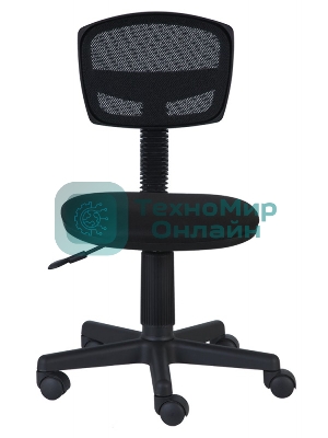 Кресло Бюрократ CH-299NX/15-21 черный, сетка, 120 кг, механизм качания