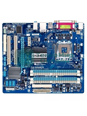 Материнская плата Gigabyte GA-G41M-COMBO-GQ (rev.3), LGA 775, Intel G41, 4xDDR2/DDR3, 4xSATA, 1xPCIe 1.1 x16, 1xPCIe 1.1 x1, 1xVGA, 1x 1Gb LAN, 4xUSB 2.0, 3x3.5 мм, 5.1, Micro ATX