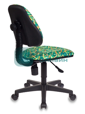 Кресло Бюрократ KD-4/PENCIL-GN зеленый, ткань, 120 кг