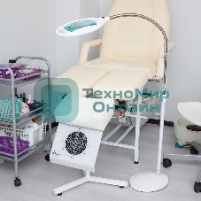 Лупа напольная Rexant, 3D, с подсветкой 42 LED, белая 31-0512