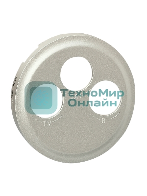 Лицевая панель Legrand 068585 Программа Celiane - TV-FM-SAT розетки Кат. № 0 673 88/89 - титан