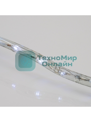 Дюралайт Neon-night LED, фиксинг (2W), 24 LED/м, белый, 25 м