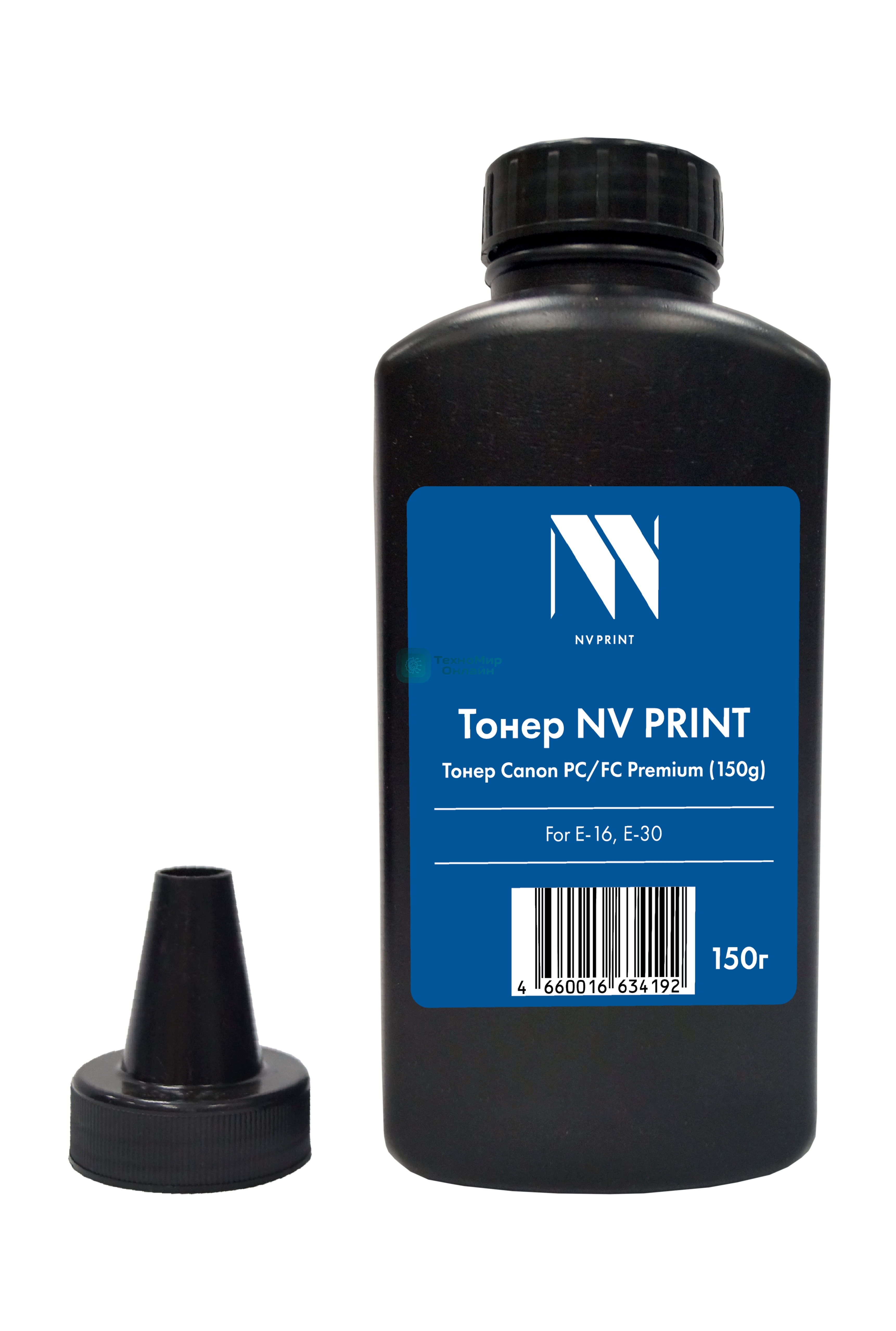 Тонер NVPrint Canon PC/FC (150 г) для E-16, E-30 Premium