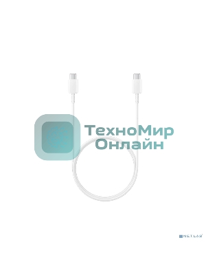 Кабель Samsung EP-DA705BWRGRU USB Type-C (m) USB Type-C (m) 1м белый (упак.:1шт)