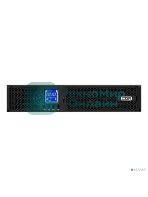 Источник бесперебойного питания CBR ESN-2KRT-8I-LCHERSC Online 2000VA/2000W RT 8 x C13, LCD, HID-USB, RS232, EPO, SNMP slot