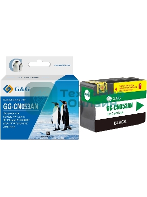 Картридж струйный G&G GG-CN053AN №932XL, черный (40мл) для HP Officejet 6100/6600/6700/7110/7510
