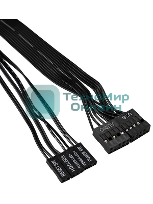 Компьютерный корпус Minitower ExeGate BAA-303MU-UNS500 (mATX, БП UNS500 с вент. 12см, 2*USB+1*USB 3.0, HD Audio, черный)