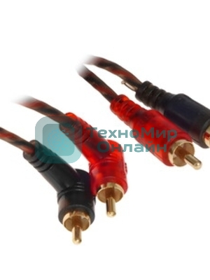 Кабель Ural КМ 2RCA МТ5М 5м межблочный 2RCA-2RCA омедненный алюминий