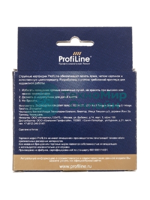 Картридж струйный ProfiLine PL-T1294 для принтеров Epson Stylus SX230/SX235/SX420/SX425/SX430/SX435/SX438/SX440/SX445/SX525/SX535/SX620/Stylus Office B42/BX305/BX320/BX525/BX535/BX625/BX630/BX635/BX925/BX935/WorkForce 7015/7515/7525 с чернилами Yellow