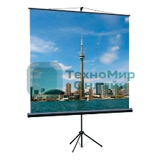 Экран на треноге Lumien 160x160см Eco View LEV-100105 1:1 напольный рулонный