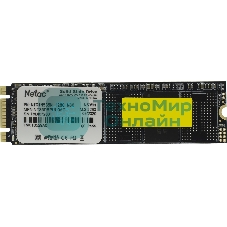 Накопитель SSD Netac N535N, 128Gb, M.2 2280, SATA-III, R/W 510/440