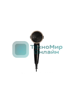 Фен Centek CT-2209 BLG черный/золотой перламутр, 1600 Вт, компактный