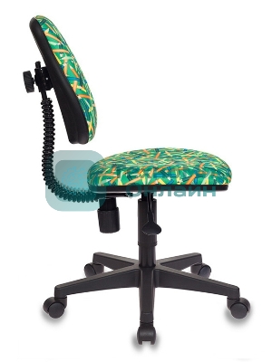 Кресло Бюрократ KD-4/PENCIL-GN зеленый, ткань, 120 кг