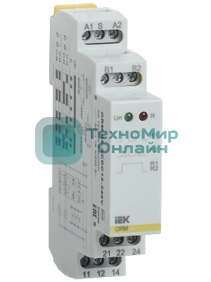 Реле импульсное ORM 2 конт. 12-240В AC/DC IEK ORM-02-ACDC12-240V