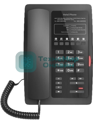 Телефон IP Fanvil H3W черный