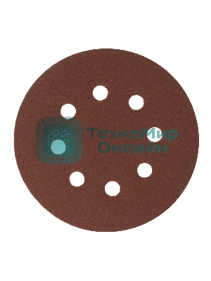 Круг абразивный Сибртех на ворсовой подложке под 