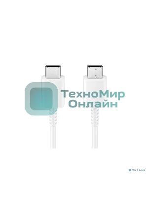 Кабель Samsung EP-DA705BWRGRU USB Type-C (m) USB Type-C (m) 1м белый (упак.:1шт)