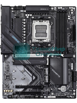 Материнская плата Gigabyte X870 GAMING WIFI6, AM5, AMD X870, 4xDDR5, 4xSATA, 3xM.2, 1xPCIe 5.0 x16, 2xPCIe 3.0 x1, 1xHDMI, 2xUSB-C (DisplayPort Alt Mode), 1x2.5Gb LAN, Wi-Fi 6, Bluetooth 5.3, 2xUSB-C 40Gbps, 1xUSB-A 10Gbps, 3xUSB-A 5Gbps, 4xUSB-A 2.0, 3x3.5 мм, 7.1, ATX