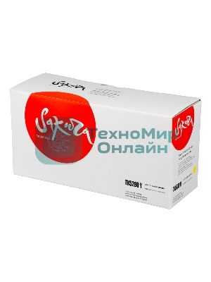 Картридж Sakura TK5280Y для Kyocera Mita ECOSYS P6235cdn, желтый, 11 000к.