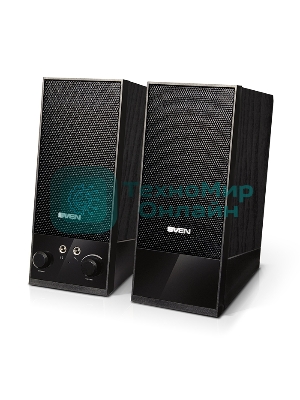 Акустическая система SVEN SPS-604 2.0 черный 4Вт