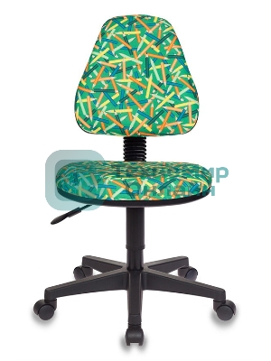 Кресло Бюрократ KD-4/PENCIL-GN зеленый, ткань, 120 кг