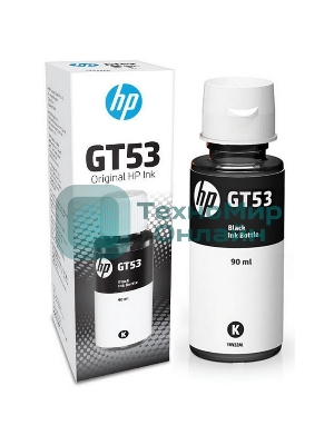 Емкость с чернилами HP GT53XL для GT 5810/5820/Ink Tank 115/315/319/419/415/Smart Tank 515/615, черный (135 ml), 6000 стр.