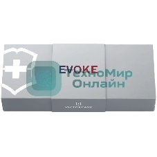 Нож перочинный Victorinox Evoke Alox (0.9415.D221) 136мм 5функц. синий/красный подар.коробка