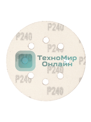 Круг абразивный Сибртех на ворсовой подложке под 