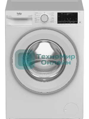Стиральная машина Beko B3WFR572WW белый, загрузка фронтальная 7 кг, 1200 об/мин., класс: А