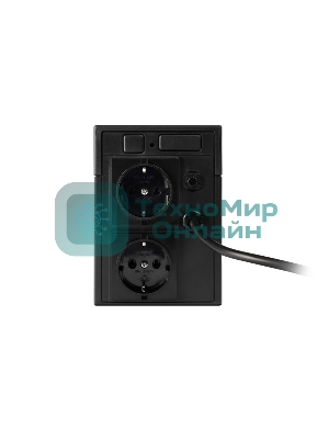 Источник бесперебойного питания SMARTWATT линейно-интерактивный, 650/360 ВА/Вт, напольный, LED индикация, Shuko CEE7/4 - 2 шт.