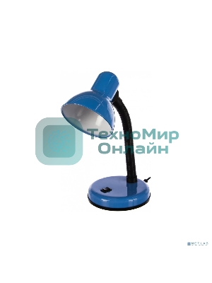 Светильник UF-301P С06 настол. 230В 60Вт син. Ultraflash 12369