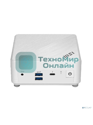 Неттоп MSI Cubi 5 1M-463BRU Core 5 120U (1.4) Graphics CR без ОС 2xGbitEth WiFi BT белый (936-B0A822-463)