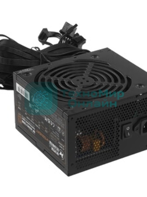 Блок питания 650Вт/Power Supply Super Flower Combat DB, 650W, ATX, 120мм, 4xSATA, 3xPCI-E(6+2), APFC, 80 PLUS Bronze, non-Modular