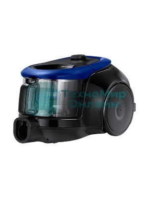Пылесос Samsung VC18M2110SB/EV синий/черный, 380/1800 Вт, уборка сухой, пылесборник контейнер 1.5 л
