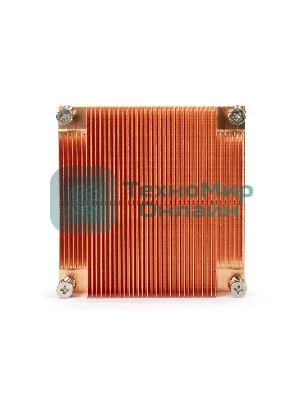Радиатор для процессора ExeGate ESNK-0046.1U.115x.Cu медный, медь, 100 Вт, 25 мм