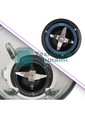 Блендер стационарный Kitfort KT-1394 550 Вт, серебристый