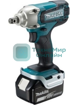Гайковерт Makita DTW190RME ак, 18В,2х4Ач Li-ion,0-3000у\м,190Нм,квадр1\2