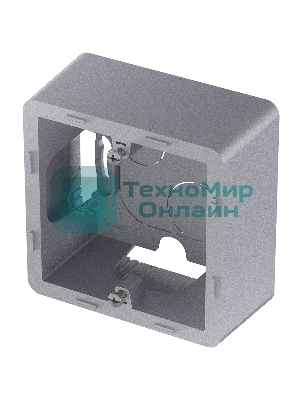 Коробка накладного монтажа Inspiria 1 пост алюминий