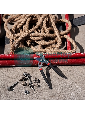 Клещи переставные Rexant 200 мм никелированные, обливные рукоятки