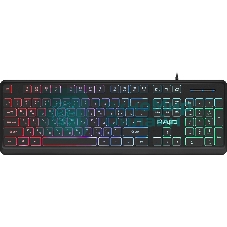 Клавиатура проводная Defender Raid GK-778DL, USB, черный