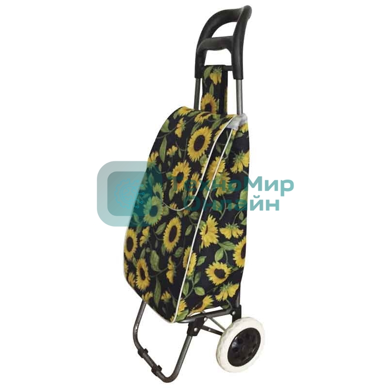 Сумка-тележка Рыжий кот A204 Подсолнух, 30 кг