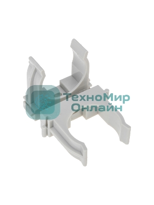 Крепеж-клипса для монтажного пистолета Rexant Ø 32 мм, серая (50 шт/уп)