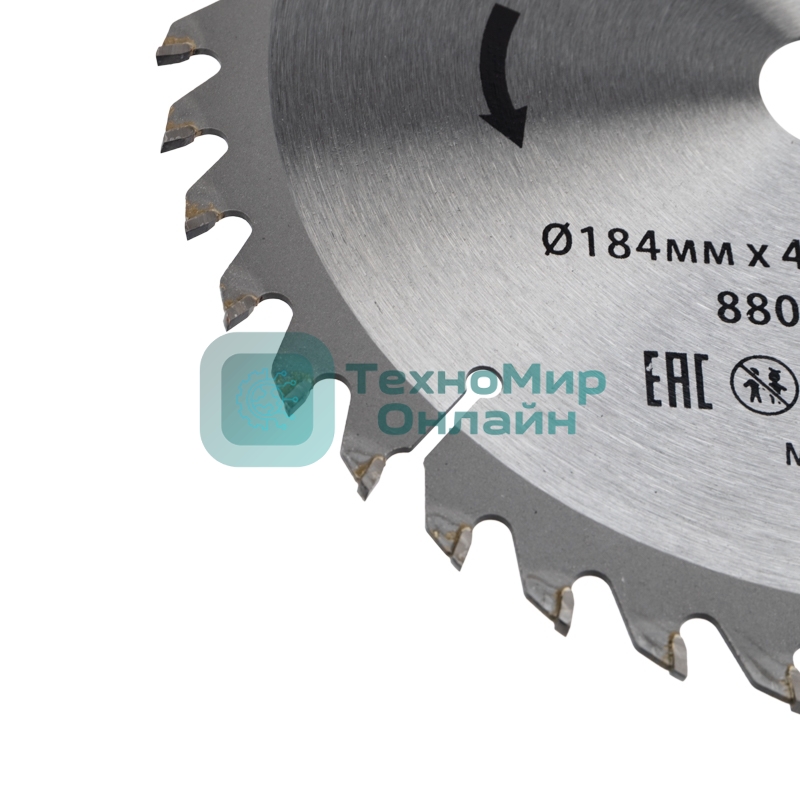 Диск пильный Kranz 184 мм х 40 зуб х 20/16 мм