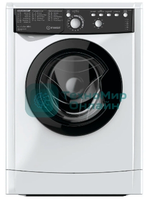 Стиральная машина Indesit EWSB 5085 BK CIS белый, загрузка фронтальная 5 кг, 800 об/мин., класс: А