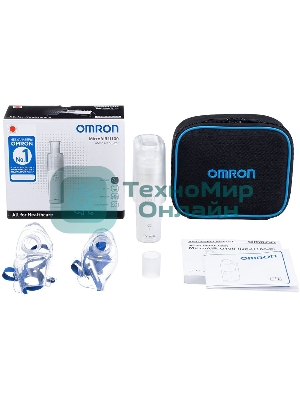 Ингалятор Omron U100 NE-U100-E ультразвуковой стационарный белый/серый