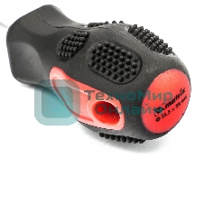 Отвертка Matrix Anti-Slip, SL5,0 х 38 мм, CrV, двухкомп. рукоятка