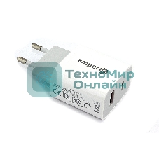 Блок питания (сетевой адаптер) Amperin Quick Charge 2-Port QC 3.0 USB+Type-C USB 18W (YDS-TC018-011)